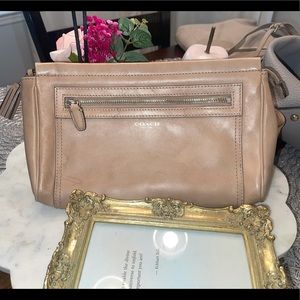 COACH Tan Clutch Bag